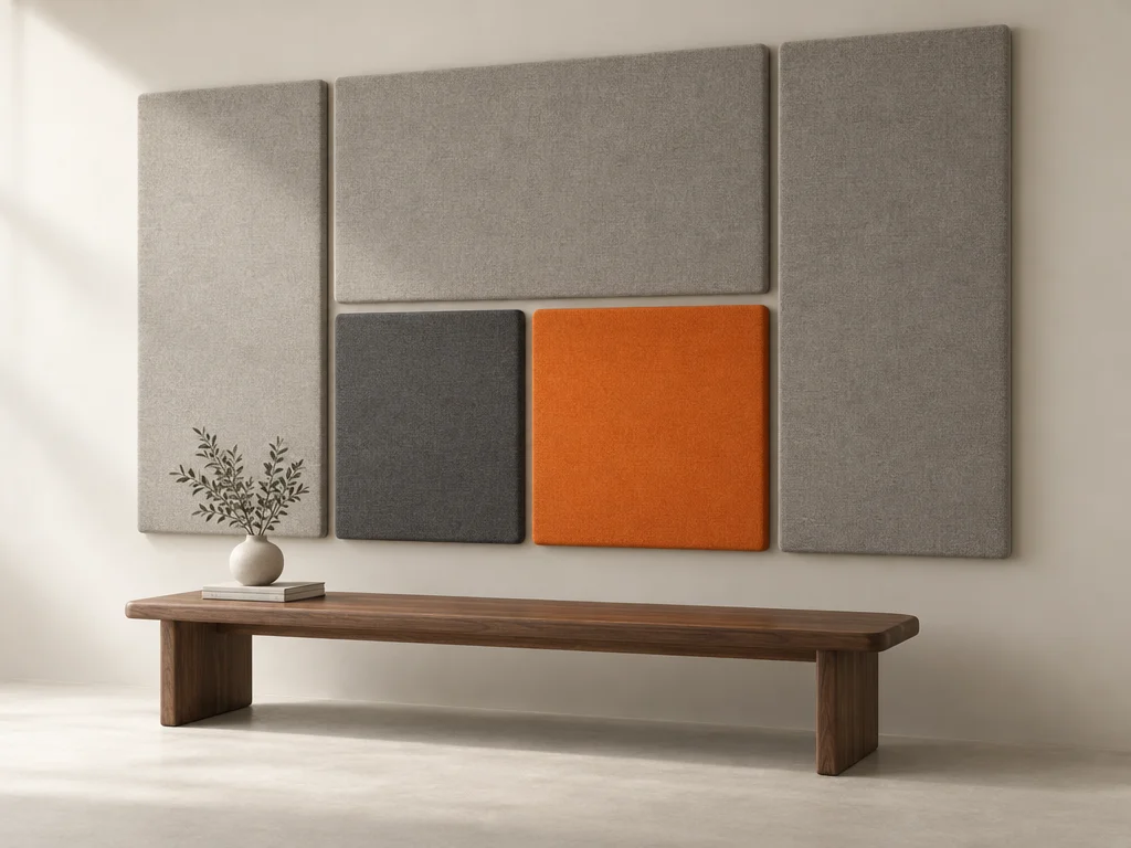 Fabric-wrapped acoustic panels